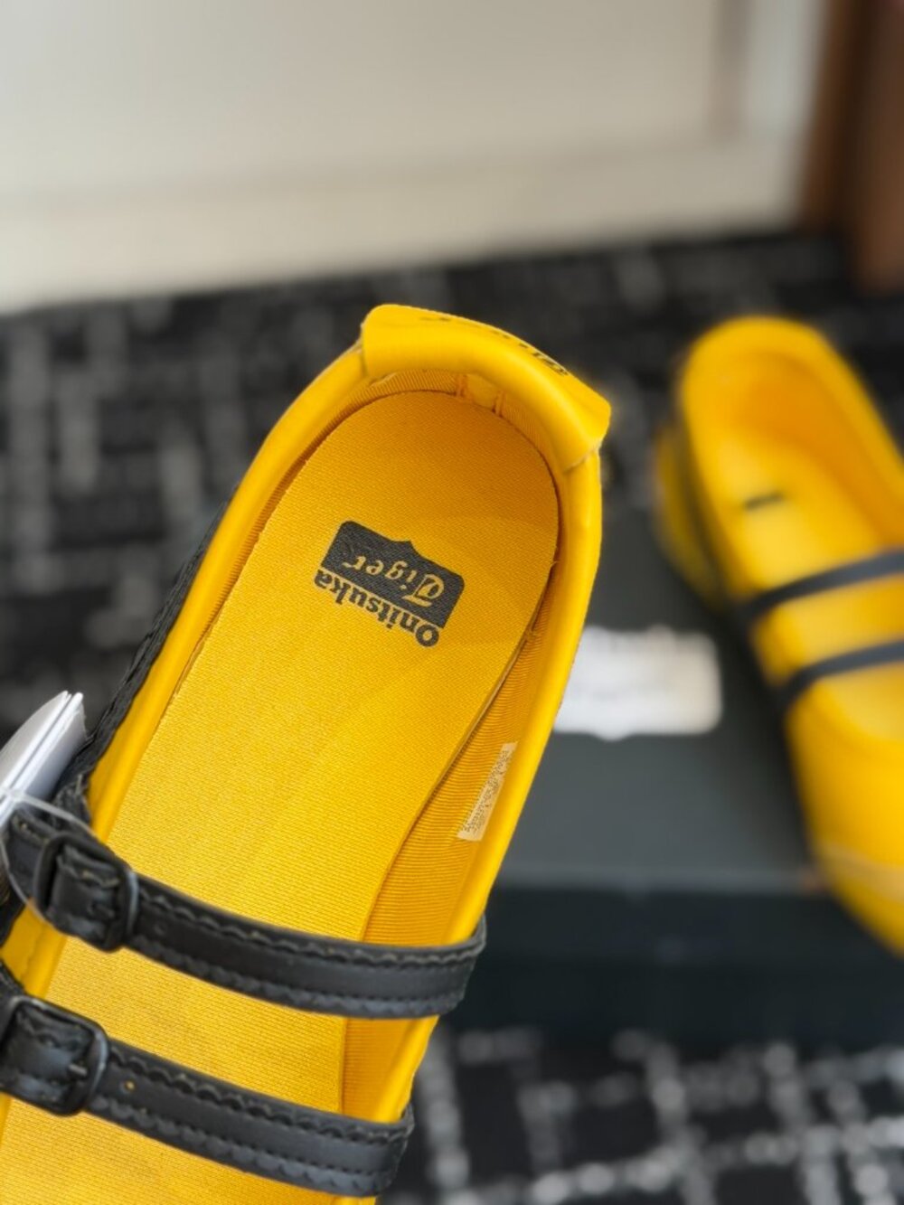 Onitsuka Tiger x Kiko Kostadinov Yellow Mary Janes - Picture 7 of 9